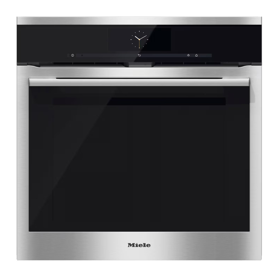 Miele H6760BP Gebrauchsanweisung