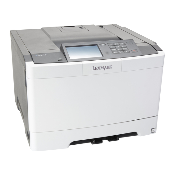 Lexmark CS510 Benutzerhandbuch