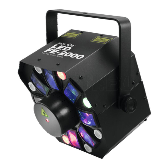 EuroLite LED FE-2000 Bedienungsanleitung