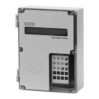Siemens Milltronics BW500/L Betriebsanleitung