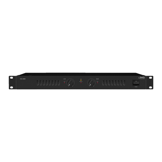 IMG STAGE LINE STA-800D Bedienungsanleitung