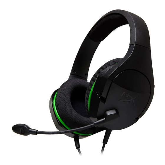 HyperX CloudX Stinger Core Schnellstartanleitung