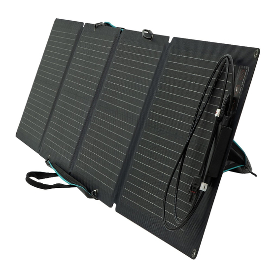 EcoFlow 110-W-Solarpanel Handbücher