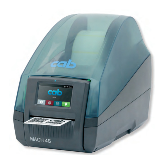 CAB MACH 4S Serviceanleitung