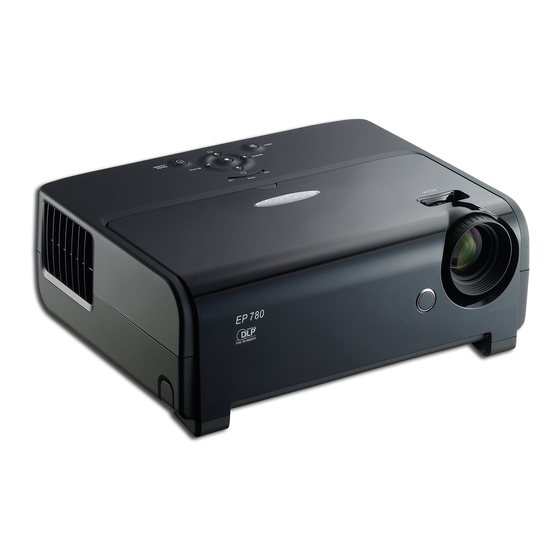 Optoma ep780 Kurzanleitung