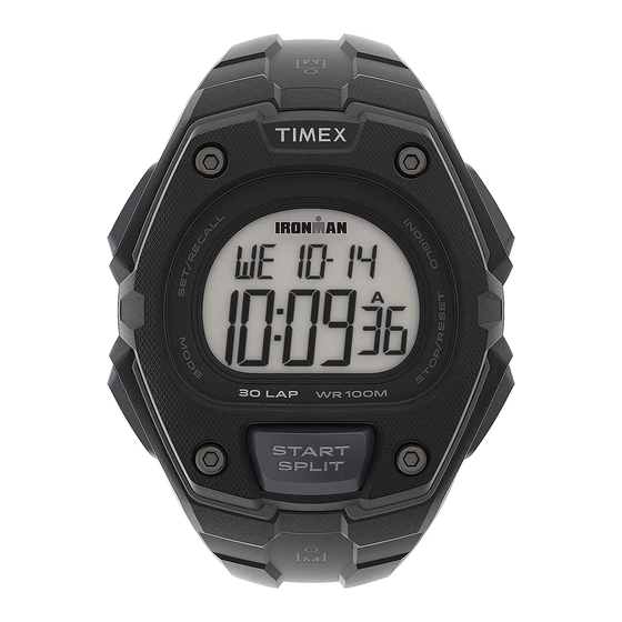 Timex W209 Gebrauchsanweisung