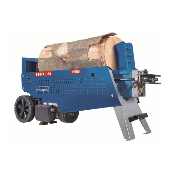 Scheppach HL800VARIO Anleitung