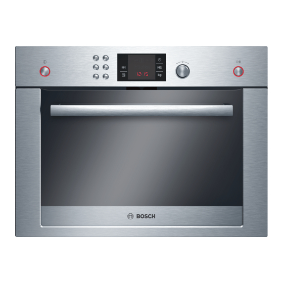 Bosch HMT35M653 Gebrauchsanleitung