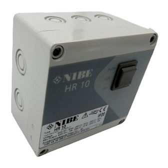 Nibe HR10 Installateurhandbuch