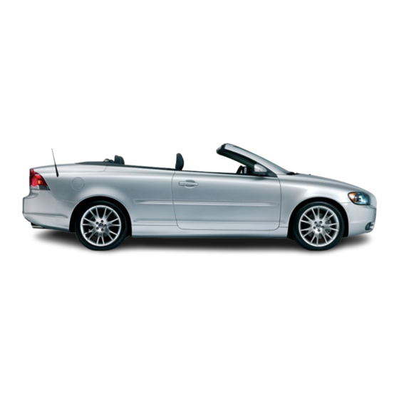 Volvo C70 2006 Betriebsanleitung