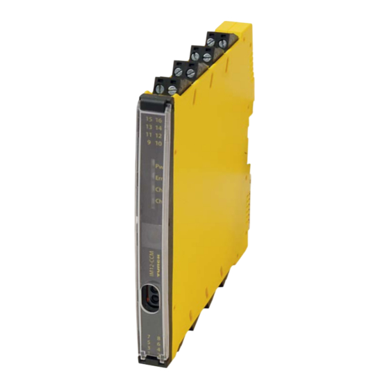 turck IM12-CCM03 Serie Betriebsanleitung