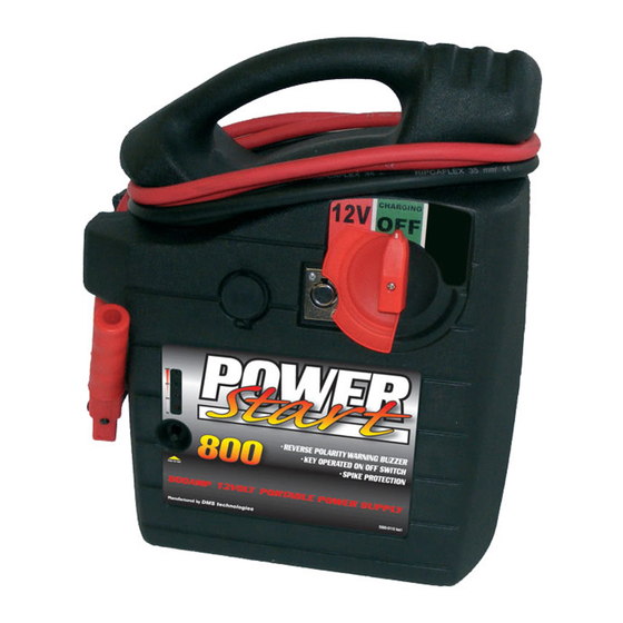 DMS POWER-START 800 Betriebsanleitung