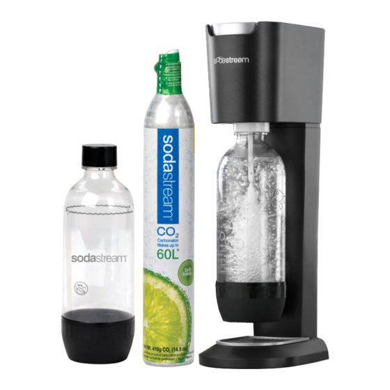 SodaStream pu6001 / Pure Gebrauchsanweisung