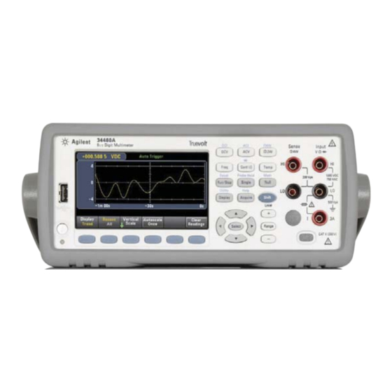 Agilent Technologies Truevolt Serie Bedienungs Und Servicehandbuch