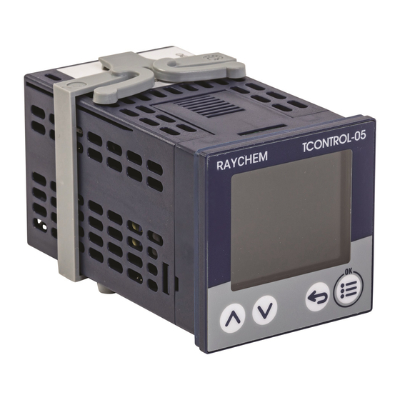 nVent RAYCHEM TCONTROL-05 Anleitung