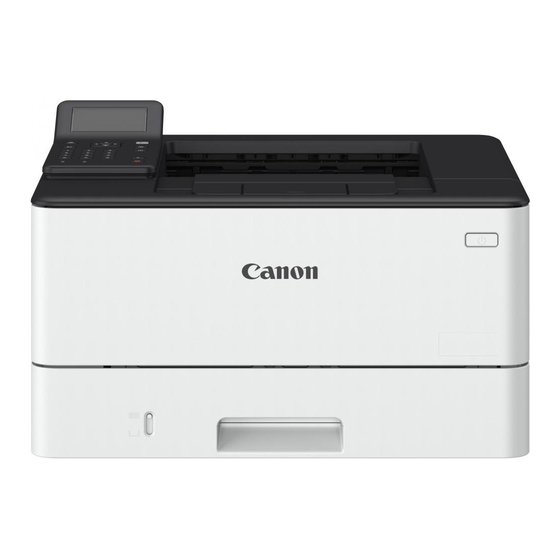 Canon i-SENSYS LBP243dw Installationsanleitung