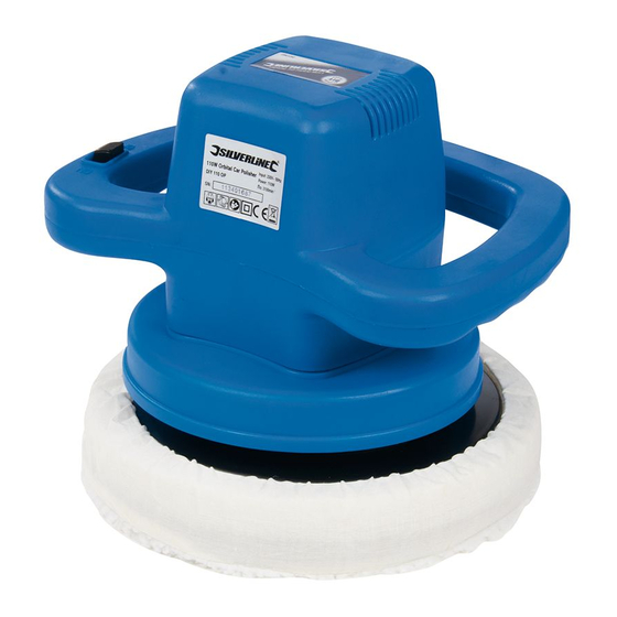 Silverline DIY 110W Orbital Car Polisher 240mm Handbücher