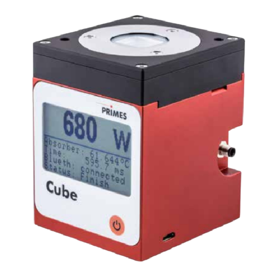 primes Cube M Originalbetriebsanleitung