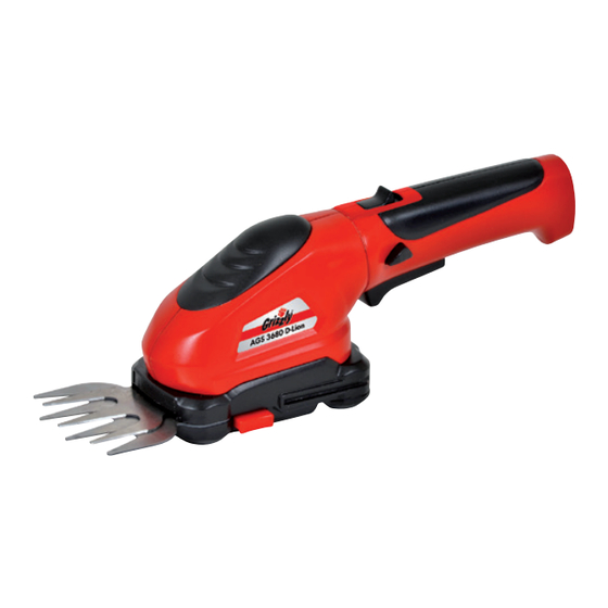 Grizzly AGS 3680 D-Lion Handbücher