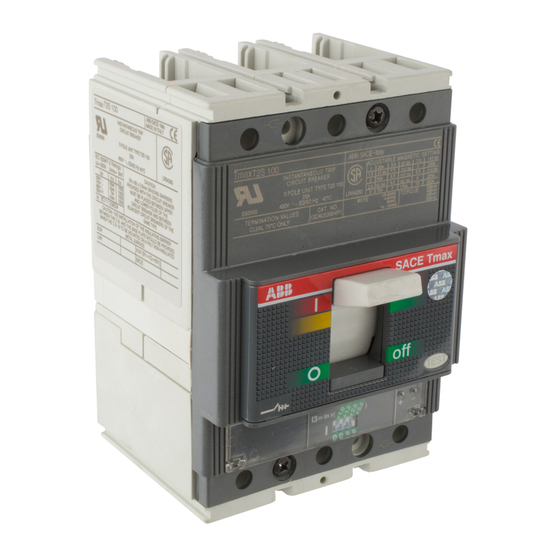 ABB Tmax T2 Bedienungsanleitung