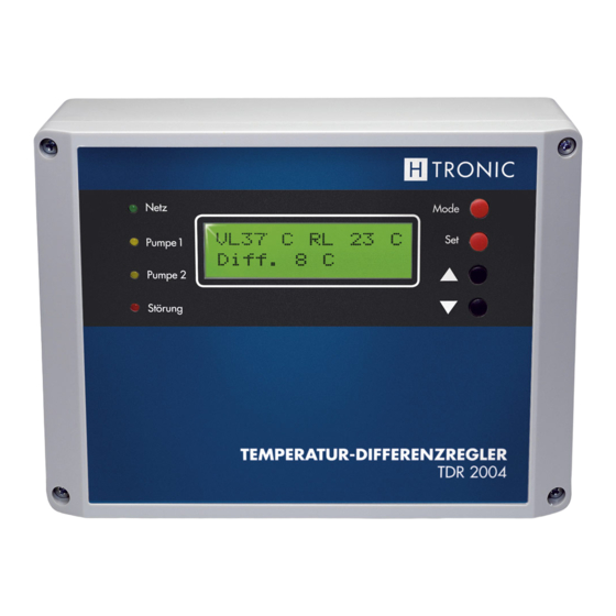H-Tronic TDR 2004 Handbücher