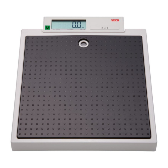 Seca 876 Handbuch