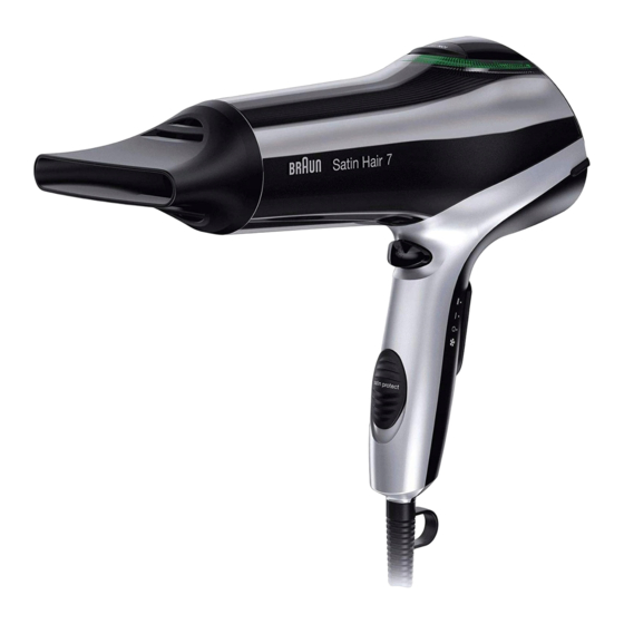 Braun HD 710 Handbücher