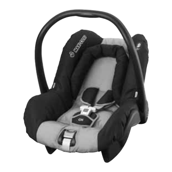 Maxi-Cosi Citi Side Gebrauchsanweisung/Garantie