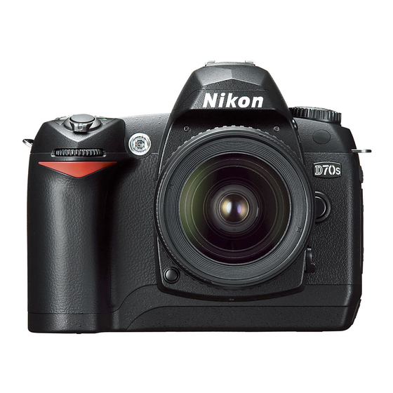 Nikon D70S Handbuch Zur Digitalfotografie
