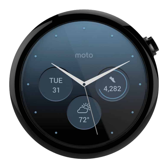 Motorola Moto 360L Bedienungsanleitung