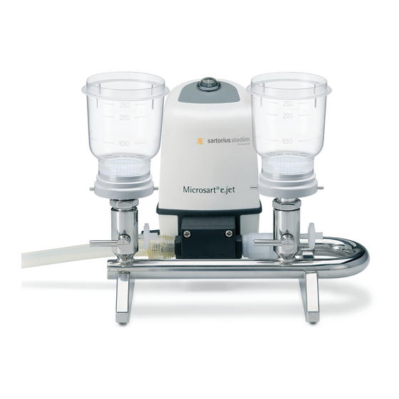 Sartorius Stedim Biotech Combi.jet 16848-CJ Bedienungsanleitung