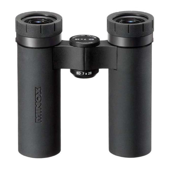 Minox BD7x28IF Bedienungsanleitung