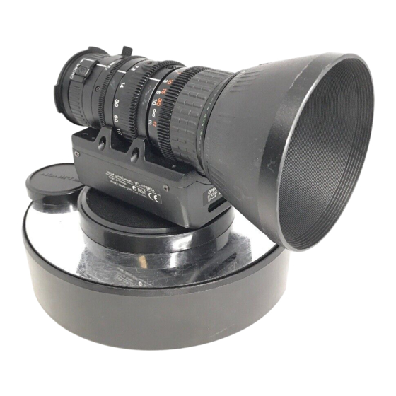 Sony VCL-0716BXA Bedienungsanleitung