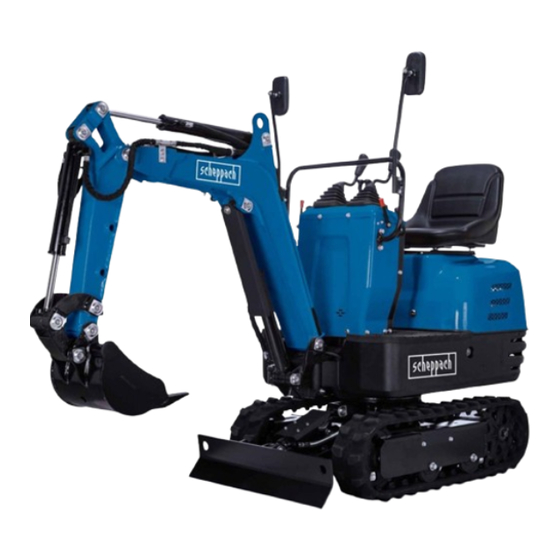 Scheppach EXC815 Originalbetriebsanleitung