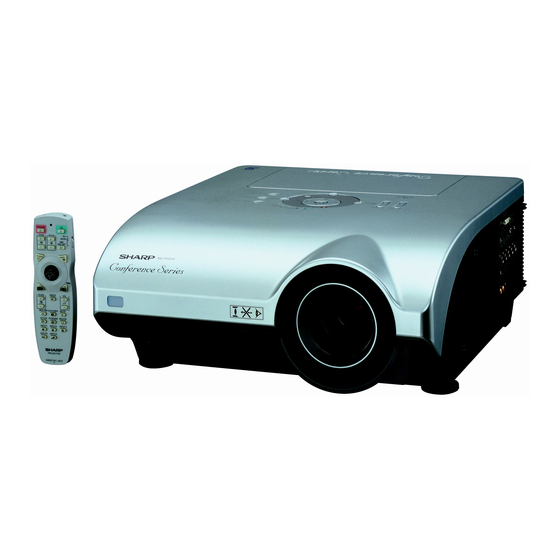 Sharp XG-PH50X Kurzanleitung