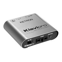 Ketron Klavipro Benutzerhandbuch
