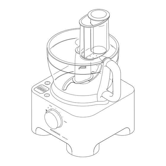 Kenwood multipro FP950-Serie Anleitung