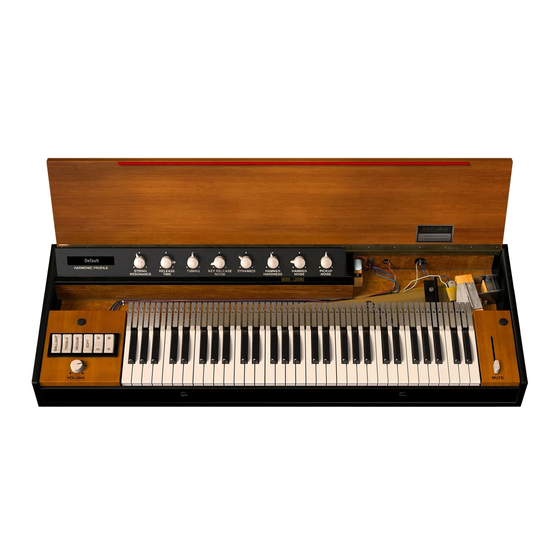 Arturia Clavinet V Bedienungsanleitung