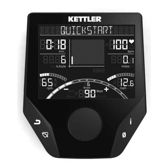 Kettler YM 6725 L-11-U-B Computeranleitung