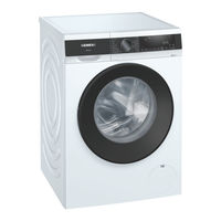 Siemens WG44G2MPFG Gebrauchs- Und Montageanleitung
