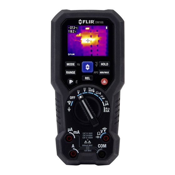 FLIR DM166 Bedienungsanleitung