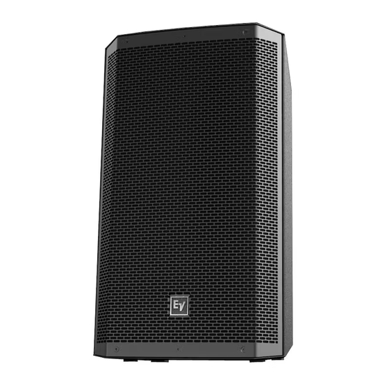 Electro-Voice ZLX-12P-UX Benutzerhandbuch
