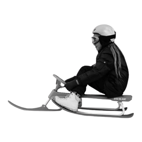 Hamax Sno Blade Benutzerhandbuch