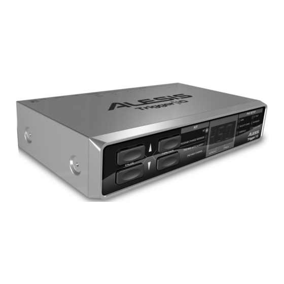 Alesis Trigger IO Bedienungsanleitung