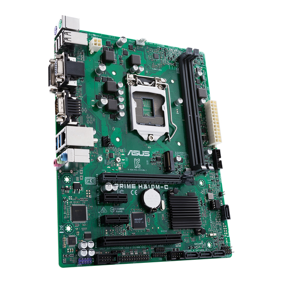 Asus PRIME H310M-C Schnellstarthilfe