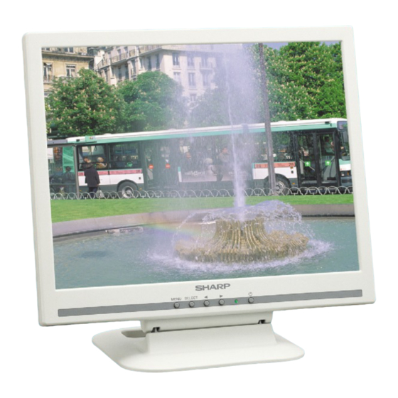Sharp LL-T15G1 Bedienungsanleitung