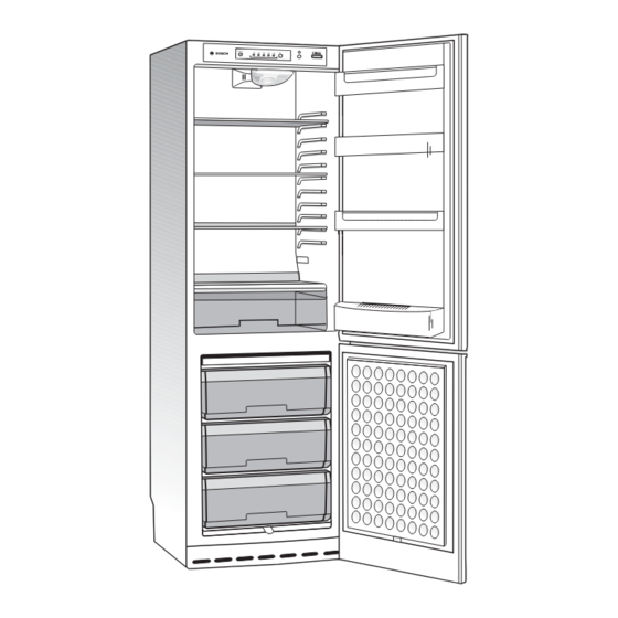 Bosch KGV 36X05 Gebrauchsanweisung