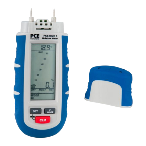PCE Instruments PCE-MMK 1 Bedienungsanleitung