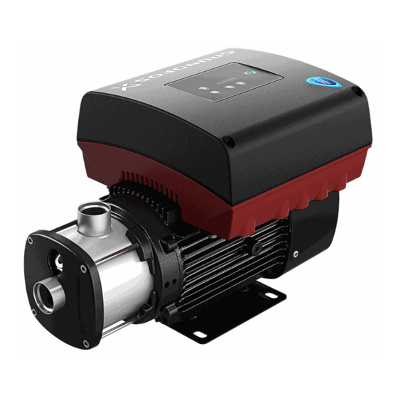 Grundfos CRE Betriebsanleitung