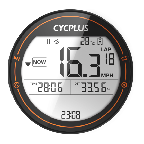 Cycplus M2 Benutzerhandbuch